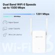Mercusys AX1500 Wi-Fi 6 Range Extender | ME60X | 802.11ax | 1201 Mbit/s | Ethernet LAN (RJ-45) ports 1 | MU-MiMO No | no PoE | Antenna type 2xExternal