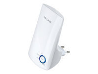 TP-LINK 300Mbps Universal Wireless N Range Extender Wall Mount 2.4GHz 300Mbps 802.11b/g/n. Range Extender Button. WPS