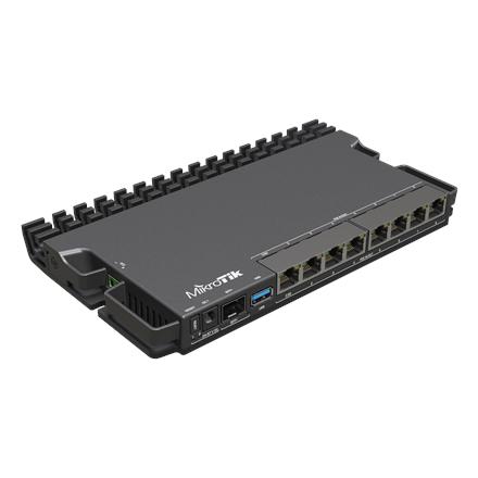 RouterBOARD | RB5009UPr+S+IN | No Wi-Fi | 10/100/1000 Mbit/s | Ethernet LAN (RJ-45) ports 7 | Mesh Support No | MU-MiMO No | No mobile broadband
