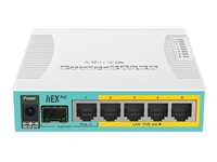 MIKROTIK RouterBOARD hEX PoE with 800MHz CPU 128MB RAM 5x Gigabit LAN