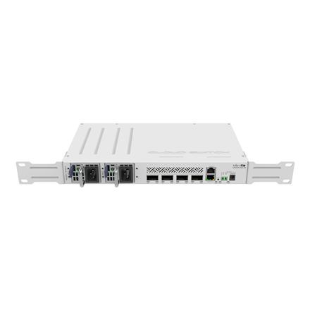 MikroTik | Cloud Router Switch | CRS504-4XQ-IN | Router Switch | Wall Mountable | Mesh Support No | MU-MiMO No | No mobile broadband | SFP+ ports quantity 4