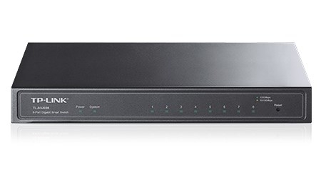 TP-Link JetStream 8-Port Gigabit Smart Network Switch