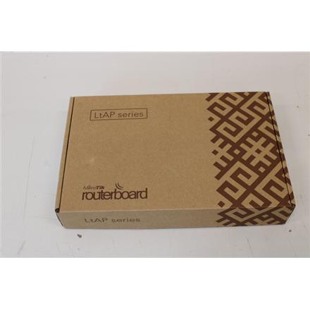 Taastatud. MikroTik LtAP LTE6 kit with Dual Core, RouterOS L4, DAMAGED PACKAGING, UNPACKED | LtAP LTE6 kit with Dual Core | LtAP-2HnD&FG621-EA | 802.11ax | 10/100/1000 Mbit/s | Ethernet LAN (RJ-45) ports 1 | Mesh Support No | MU-MiMO Yes | 12 month(s) |