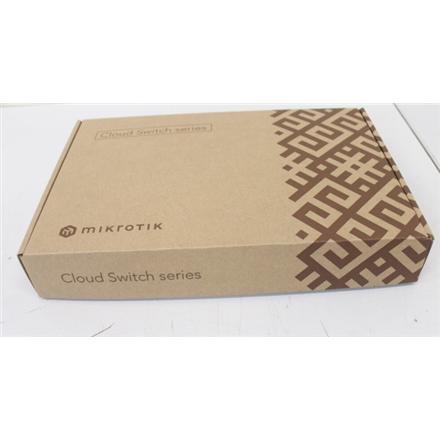 Восстановленный. MikroTik Cloud Router Switch CRS310-8G+2S+IN, UNPACKED , USED, BENT PLUG | Cloud Router Switch | CRS310-8G+2S+IN | 24 month(s) | UNPACKED , USED, BENT PLUG