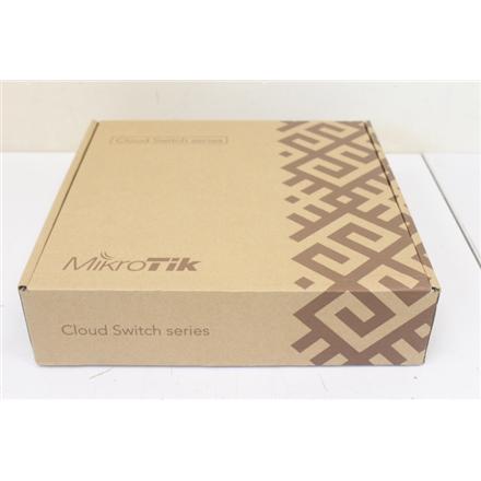 Taastatud. MikroTik CRS310-1G-5S-4S+OUT - netFiber 9, UNPACKED, USED, SCRATCHES SIDES | Cloud Router Switch | CRS310-1G-5S-4S+OUT, NetFiber 9 | No Wi-Fi | 10/100/1000 Mbit/s | Ethernet LAN (RJ-45) ports 1 | Mesh Support No | MU-MiMO No | No mobile