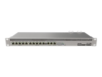 MIKROTIK RB1100AHx4 Dude Edition Router 13x RJ45 1000Mb/s 1x microSD 2x SATA 2x M.2 60GB drive included