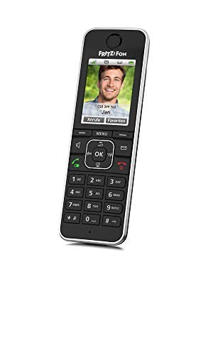 FRITZ! Fon 20002964 C6 Black DECT Phone Caller Name & ID Black