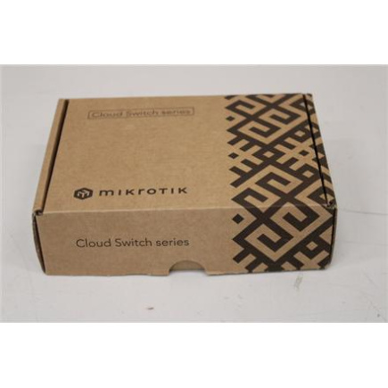 Восстановленный. MikroTik Cloud Router Switch CRS106-1C-5S RouterOS L5, desktop | Cloud Router Switch | CRS106-1C-5S | 12 month(s) | 12 month(s) | DEMO