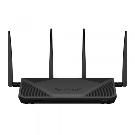 Synology RT2600AC wireless router Gigabit Ethernet Dual-band (2.4 GHz / 5 GHz) Black