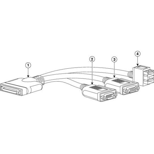 Cisco KVM CABLE FOR B-SERIES BLADE