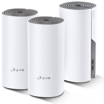 TP-LINK Deco E4 Mesh-WLAN 3-Pack (Router. 2 Extender) (AC1200)