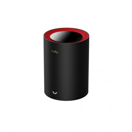 Cudy M3000 Dual-band (2.4 GHz / 5 GHz) Wi-Fi 6 (802.11ax) Black, Red 1 Internal WLONONWCREBWH
