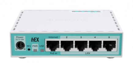 MikroTik Mikrotik Router hEX 5xGE USB PoE IN E50UG