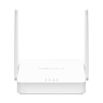 Mercusys MW302R, Wi-Fi 4 (802.11n), Single-band (2.4 GHz), Ethernet LAN, White, Tabletop router