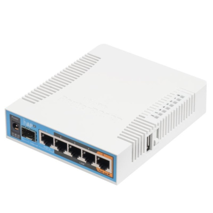 Mikrotik hAP ac 500 Mbit/s White Power over Ethernet (PoE) ROUMKRROU0007