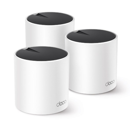 TP-Link DECO X55 (3-Pack) Dual-band (2.4 GHz / 5 GHz) Wi-Fi 6 (802.11ax) Valge Internal