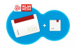 FRITZ! Mesh Set 7530 AX + 1200 AX Dual-band (2.4 GHz / 5 GHz) Wi-Fi 6 (802.11ax) Red, Valge 4 3G Internal