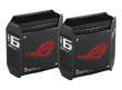 ASUS ROG Rapture GT6 (B-2-PK) Tri-band (2.4 GHz / 5 GHz / 5 GHz) Wi-Fi 6 (802.11ax) Must 4 Internal