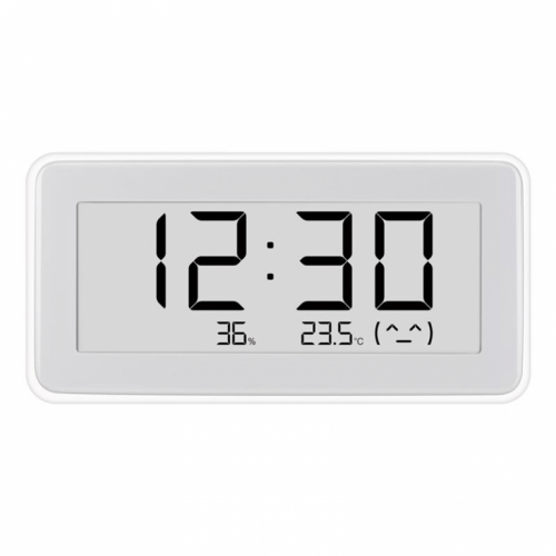 Xiaomi Mi Temperature and Humidity Monitor Clock, valge - Temperatuuri ja niiskusmonitor kellaga / BHR5435GL
