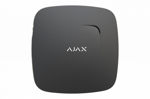 AJAX Smoke and carbon monoxide detector FireProtect Plus (8EU) black