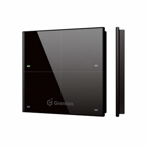GRENTON TOUCH PANEL GRENTON / 4 TOUCH FIELDS / TF-BUS / BLACK GLASS FRONT