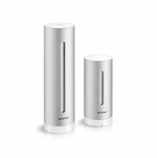 Netatmo Smart Home Weather Station, hõbedane - Nutikas kahe anduriga ilmajaam / NWS01-EC