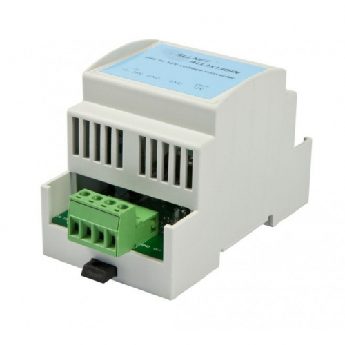 ALLNET Ersatznetzteil/Spannungswandler 12V/1,5A IN: 15..~36VDC -> OUT: 12VDC / 24V auf 12V / DC Step-Down-Wandler