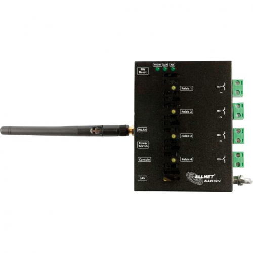 ALLNET MSR IO Zentrale ALL4175v2 / Netzwerk Schaltgerät 4fach Relais 230VAC/10A