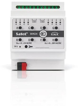 SATEL KNX 8-channel KNX-BIN24 binary input actuator