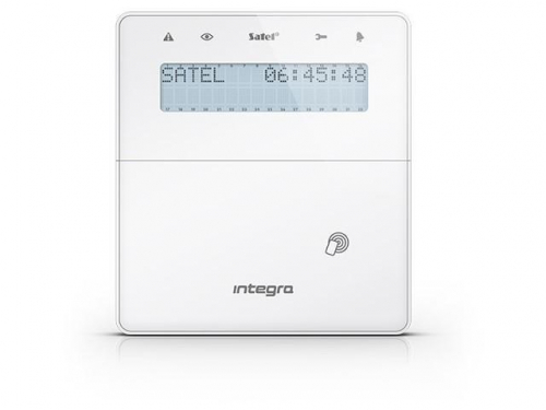 SATEL KEYPAD INT-KWRL2-W WIRELESS (WHITE)