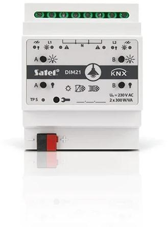 SATEL KNX 2-channel dimming actuator KNX-DIM21