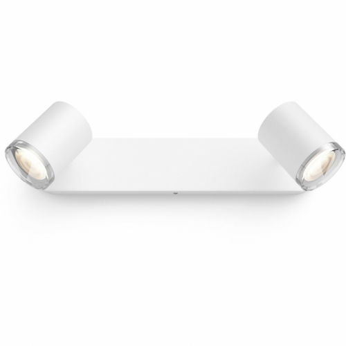 Philips Hue White Amb. Adore Spot 2 flg. weiß 2 x 350lm DS