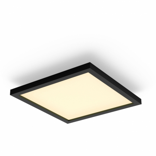 Philips Hue White Amb. Aurelle Panelleuchte 30x30 Schw inkl DS