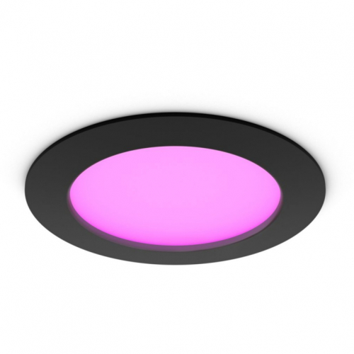 Philips Hue White & Color Ambiance Slim Recessed 170m Schwarz