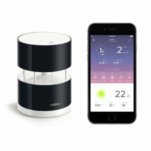 Netatmo Wind Gauge, must - Tuuleandur / NWA01-WW