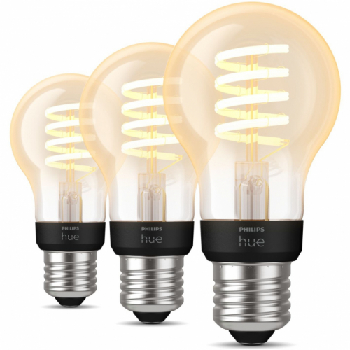 Philips Hue White Ambiance E27 Filament 3erPack