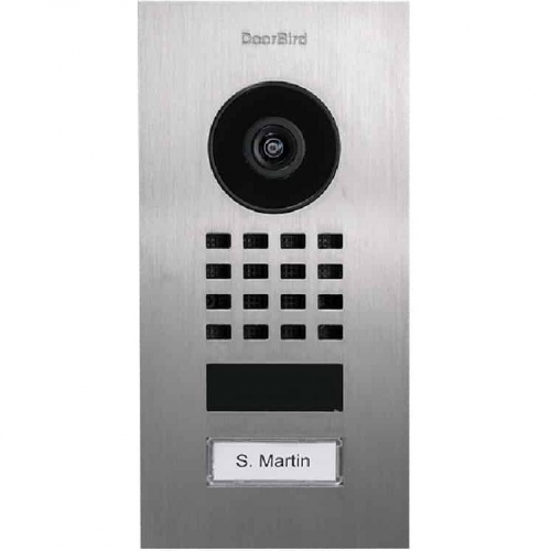 DoorBird D1101V IP Video Türstation Unterputz Edelstahl V4A