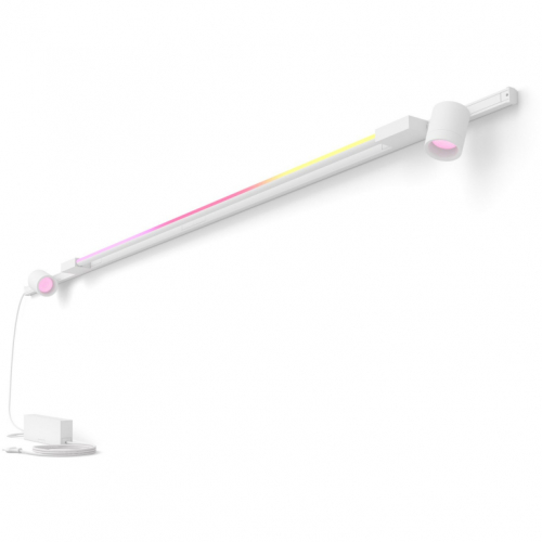 Philips Hue Perifo Basis-Set Wandleuchte 2 Spots + Gradient Tube Weiß