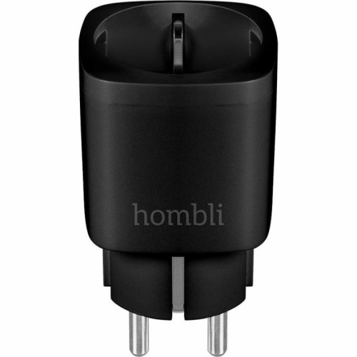 Hombli smarte outdoor Steckdose V2, schwarz