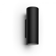 Philips Hue White & Color Ambiance Appear Wandleuchte rund Schwarz 1200lm