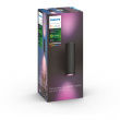 Philips Hue White & Color Ambiance Appear Wandleuchte rund Schwarz 1200lm