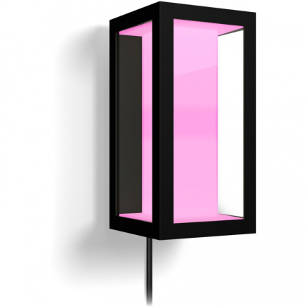 Philips Hue White & Color Ambiance Impress Wandleuchte schmal Schwarz