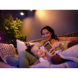 Philips Hue White&Col. Amb. Lily Spot 1flg Erw schw 700lm/