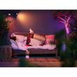 Philips Hue White&Col. Amb. Lily Spot 1flg Erw schw 700lm/