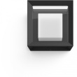 Philips HUE Econic LED Wandleuchte. quadratisch. schwarz