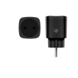 Hombli smarte Steckdose EU, schwarz, 2+1 Promo Pack