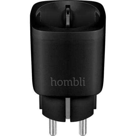 Hombli smarte outdoor Steckdose V2, schwarz