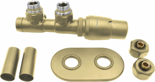 Thermostatic valve for bathroom radiator - right WLONONWCRFXNW