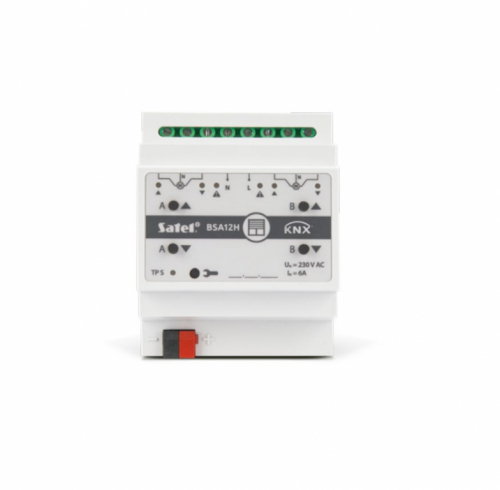 SATEL KNX 2-channel blind actuator 230V AC KNX-BSA12H