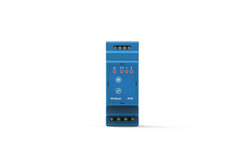 Wireless Din Rail Relay Blue PSZ-02 Tech Controllers